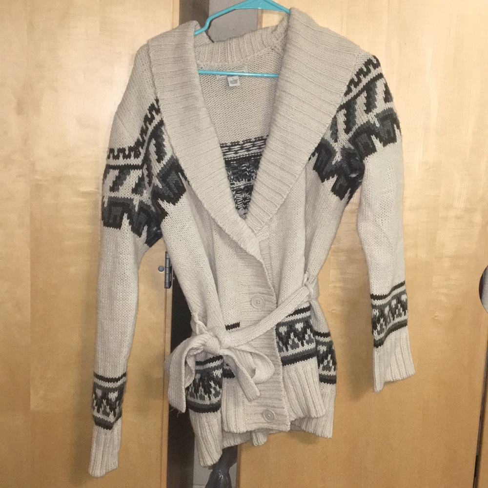 Tan Button Up Cardigan